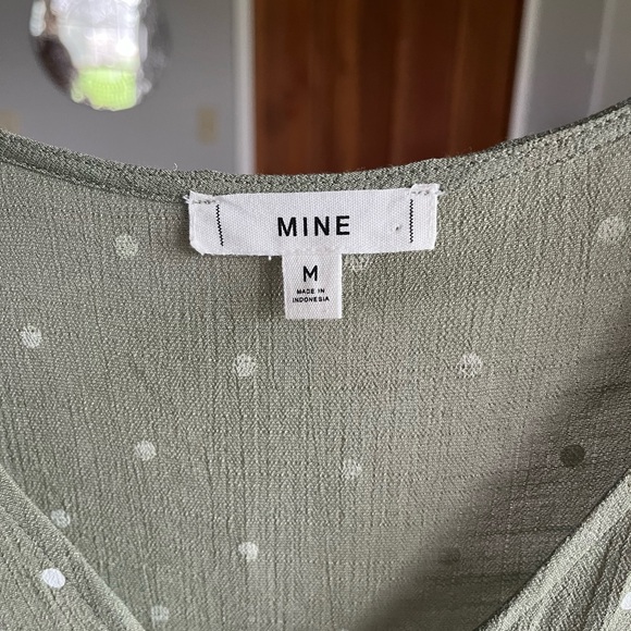 Dry Goods Green Polka Dot Dress - Picture 3 of 4